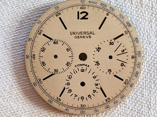 Universal genève compax dial - compax,
