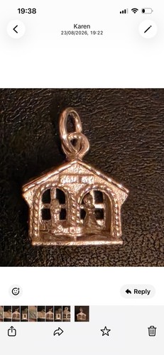 Weather house sterling silver
