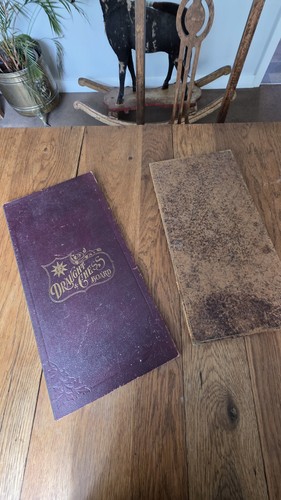 Two antique victorian leather - two,