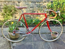 Cinelli Supercorsa Rosso Red Brand New Frame,. Size 56. Campagnolo Record Build