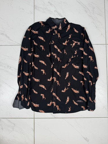 Love ugly black fox - fox, pattern