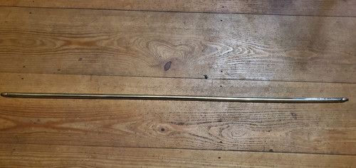 Antique brass stair - antique, rod