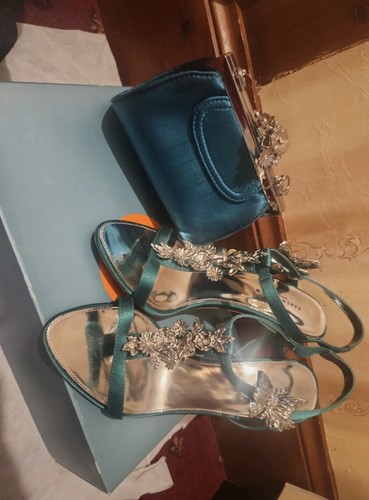 Karen millen turquoise - turquoise, shoes