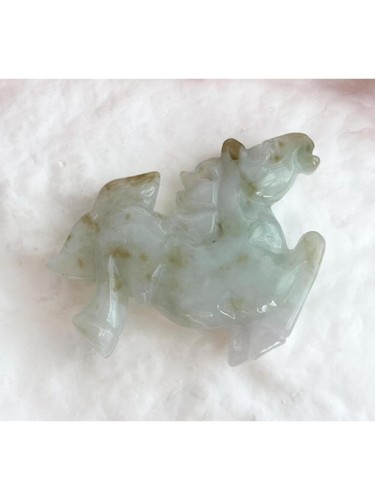 Natural pale green jadeite - pale,