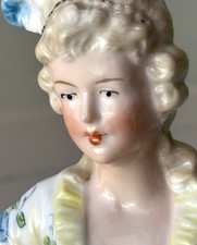 Antique German Porcelain Pin