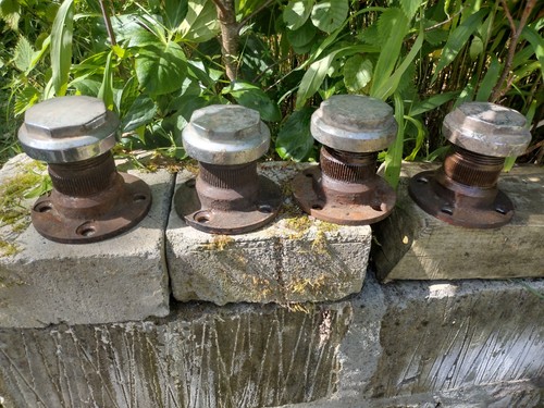 Triumph wire wheel hubs and
