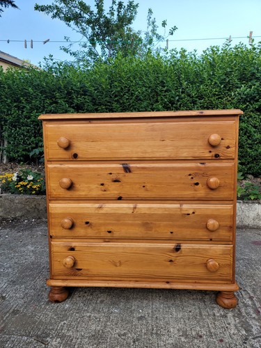 Pine chest drawers ducal - by,