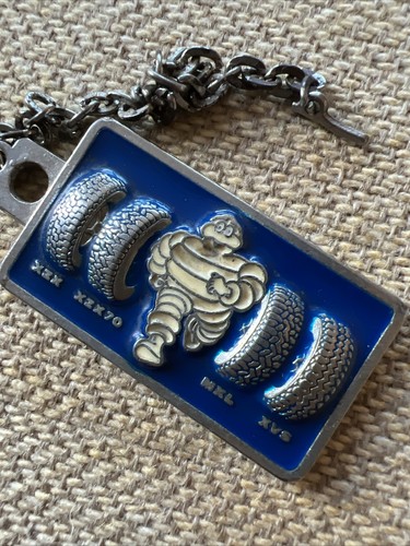Vintage keychain michelin man - vintage,