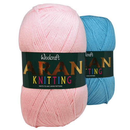 Woolcraft acrylic aran 400g - woolcraft,