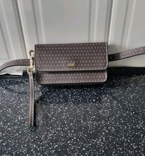 DKNY~Stylish Brown Monogram