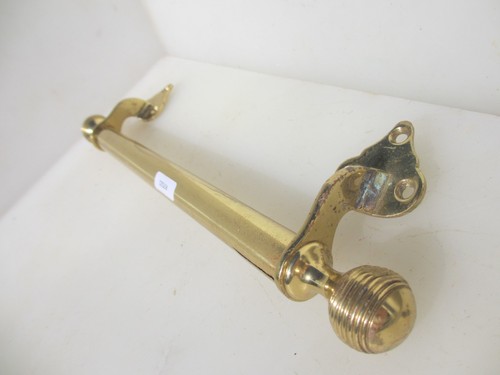 Vintage brass sash window bar - brass,