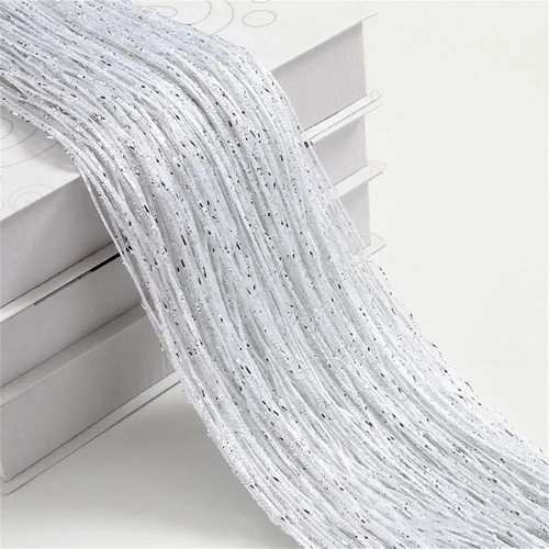 String curtain panels - string,
