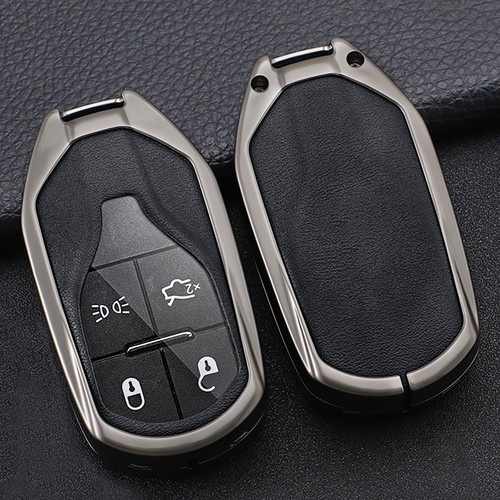 Leather car key fob - key, shell