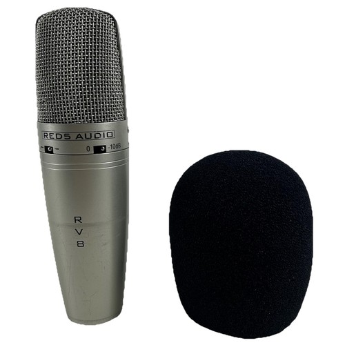 Red audio rv8 - red, condenser
