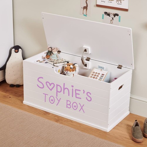 Personalised toy box name - box,