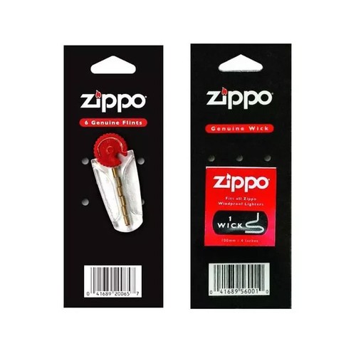 Zippo flints and wicks lighter - zippo,