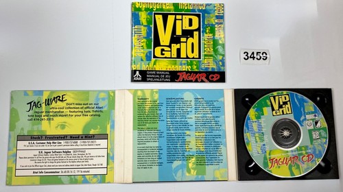 Vid grid atari jaguar - jaguar, cd