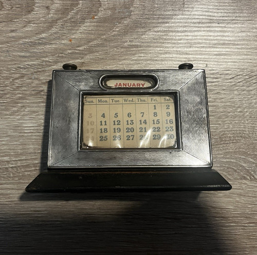 Vintage perpetual desk flip - vintage,