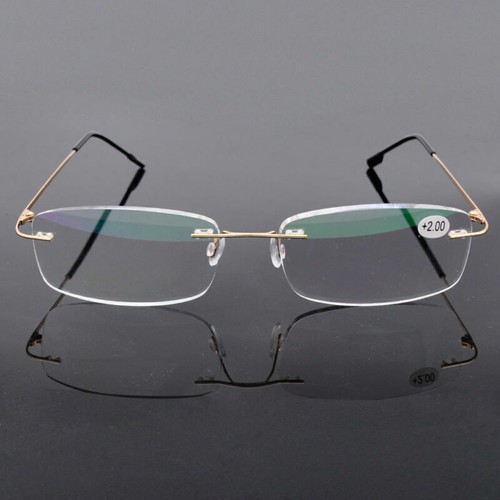 Rimless reading glasses - reading,