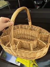 Vintage Large Wicker Shopping