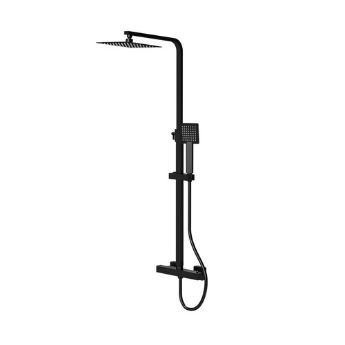 Nuie matt black thermostatic - matt,