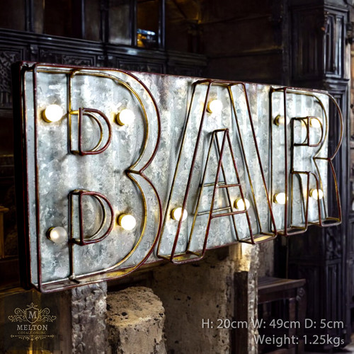 Light metal bar - light,