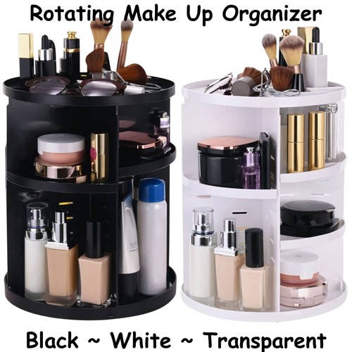 Rotating makeup organiser - rotating,