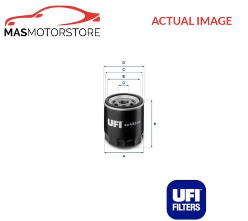 Engine oil filter ufi - ufi, 2343500