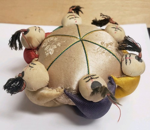 Vintage oriental pin - pin, cushion