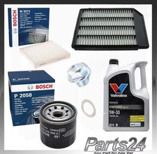 Service Kit Suzuki Vitara 1.4 Petrol 2015–2021 K14C Bosch Filters Oil Sump Plug