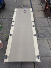 Vintage Hounsfield SAFARI FOLSA Folding Canvas Camp bed
