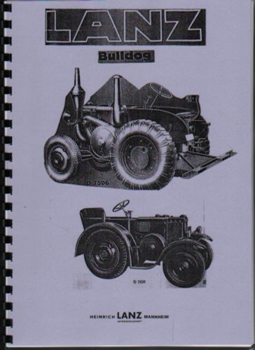 Lanz bulldog p tractor - lanz,