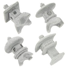 4 Pcs Garden Pagoda Office Man Mini Pavilion Statue Japanese Decor