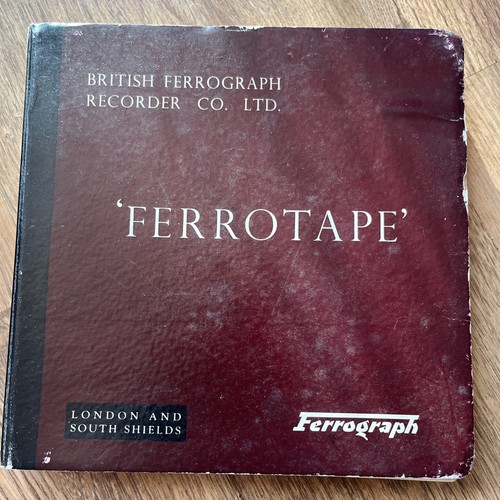 Ferrotape british ferrograph - ferrotape,