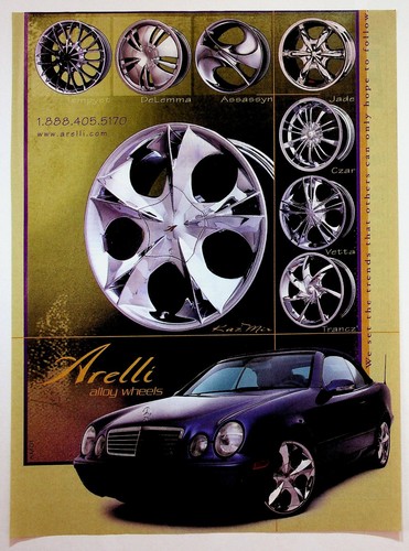 Arelli alloy wheels vintage - wheels,