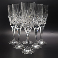 Set of 6 Heavy Lead Crystal