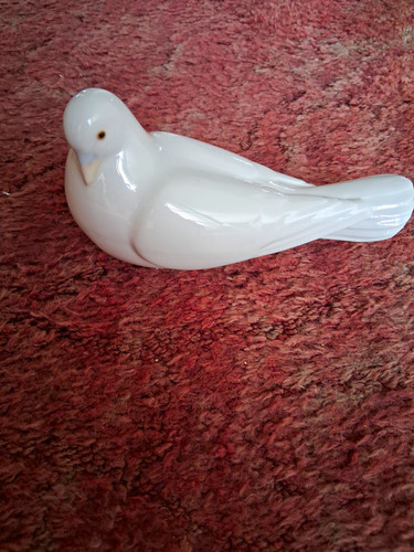 Lladro nao dove figurine - figurine, white