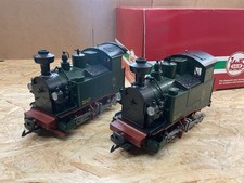 LGB G GAUGE STEAM LOCOMOTIVES TWIN SAXON CLASS II K PUSH & PULL SET 20990 VGC !