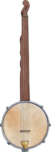 Banjo antique old - old, classic