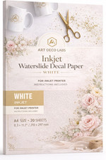 A4 Water Slide Decal Paper