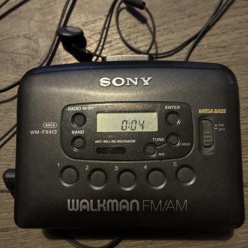 Sony fx413 walkman portable - sony,