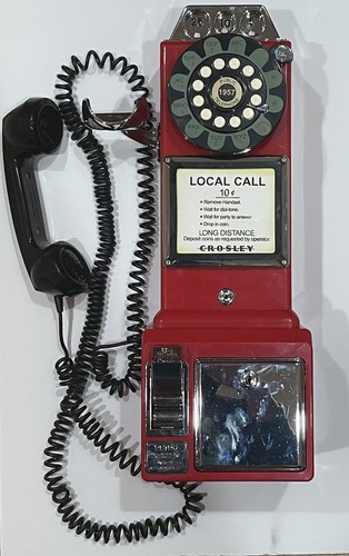 Crosley 1957 red - 1957, payphone
