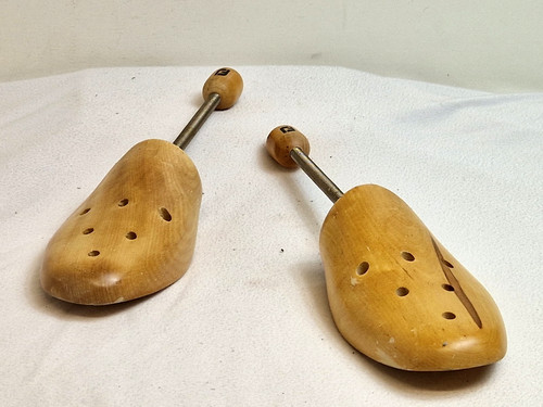Footjoy men wooden shoe trees - wooden,