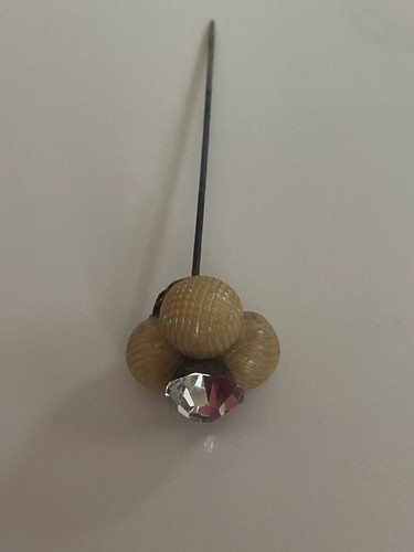 Antique hat pin cluster - hat,