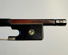 A Silver-Mounted German Violin Bow, stamped 'Dodd', circa 1900