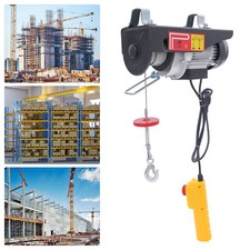 250kg 220v Electric Hoist W/ Emergency Stop Gantry Lifting For Workshop/ Garage