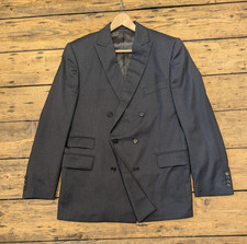 Gieves & Hawkes Peak Lapel Double Breasted Jacket 42R **Class**