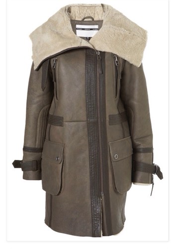 Topshop real leather sheepskin - leather,