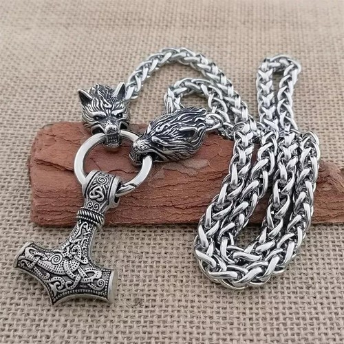 Men norse viking thor hammer - norse,