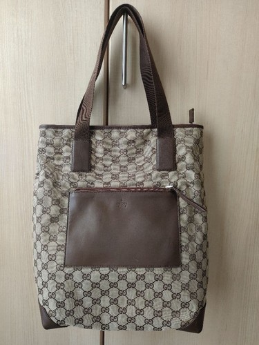 Gucci canvas leather - gucci, gg